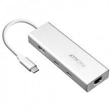 Photo of Macally USB-C Mini Dock - Aluminium