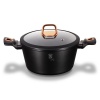 Berlinger Haus 28cm Marble Coating Casserole Pot - Black Rose Collection Photo