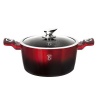 Berlinger Haus 28cm Marble Coating Casserole Pot - Black Burgundy Edition Photo
