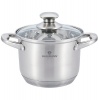 Blaumann 24cm Stainless Steel Stock Pot - Satin Gourmet Line Photo