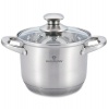 Blaumann 30cm Stainless Steel Stock Pot - Satin Gourmet Line Photo