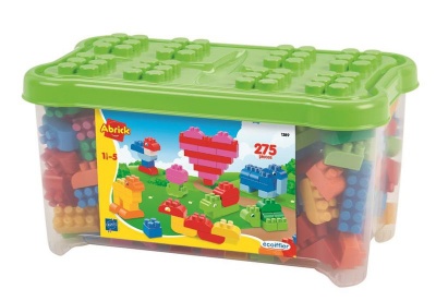 Photo of Ecoiffier Abrick Toy Chest - 275 Piece