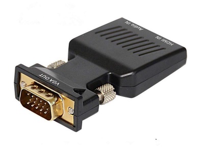 Photo of Raz Tech HDMI Female to VGA Male Adapter with 3.5mm Audio Output