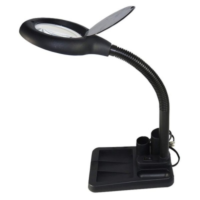 Photo of LED Desk Lighting Magnifier Lamp Light 5X 10X Magnifying