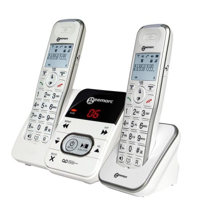 Photo of Geemarc Amplidect 295 Cordless Telephone Twin Pack