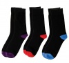 Bulk Pack X 6 Socks Men Colour Heel & Toe 3-Pack Photo