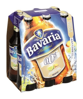 Photo of Bavaria - Non-Alcoholic Ginger Lime - 24 x 330ml