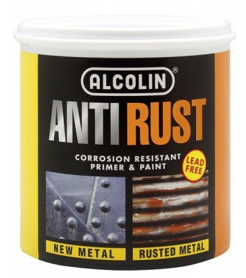 Photo of Alcolin - Anti Rust Grey - 1 Litre