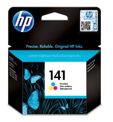 Photo of HP # 141 Tri-Colour Inkjet Print Cartridge With Vivera Inks