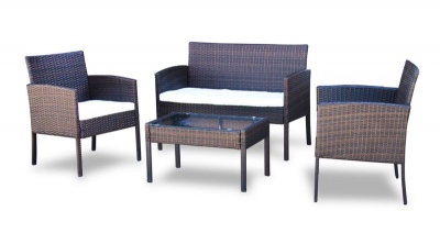 Photo of Fine Living - Rattan 4 Piece Furniture Set - Montego