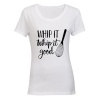 Whip It Good - Ladies - T-Shirt - White Photo