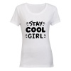 Stay COOL Girl! - Ladies - T-Shirt - White Photo