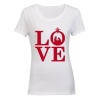 Love Christmas! - Ladies - T-Shirt - White Photo