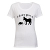 I don't give a... - Ladies - T-Shirt - White Photo