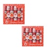 Red & White Delux Christmas Crackers - Set of 2 Photo