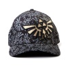 Nintendo: Zelda - Flex Cap Gold Logo - Black/Grey Photo