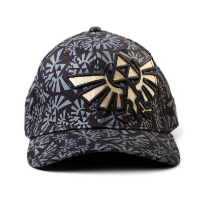 Photo of Nintendo: Zelda - Flex Cap Gold Logo - Black/Grey Console