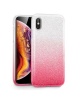 Tekron Glitter Sparkle Gradient Case for iPhone XS Max - Silver to Pink Photo