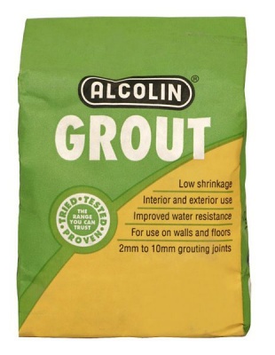 Photo of Alcolin Tile Grout Light Brown - 1kg