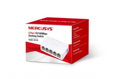 Mercusys 5 Port Fe Ethernet Desktop Switch