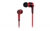Genius HS-M225 In Ear Headset/Mic - Red Photo