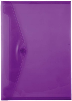 Photo of Butterfly Carry Folders Pvc 160 Micron - A4 - Violet
