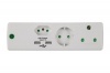 Nexus Adaptor 1x16a 1x5a Schuko 2 x USB PP Photo