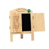 Mini Display Boards Chalkboard with Window-Shades Closing Photo