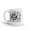 MugNolia All I Care About Are Dogs Coffee Mug Photo