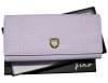 Fino Elegant Light Purple PU Leather Purse Photo