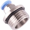 Aircraft Pu Fitting Str. Stud W/O-Ring 6mm-1/2" M Photo