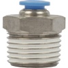Aircraft Pu Hose Fitting Straight Stud 6mm-1/2 M Photo