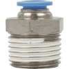 Aircraft Pu Hose Fitting Straight Stud 8mm-1/2 M Photo