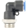 Aircraft Elbow W/O-Ring 12mm-1/2 M Pu Hose Fitting Photo