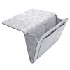 Bedside Deskside Caddy Felt Storage Organizer- Light Gray Photo