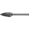 Alpen TC Rotary Burr 6mm Arc Pointed Nose for Hard Metals Photo