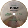 D-Tech Diamond Blade Continuous Rim 230x22.23mm Tile Photo