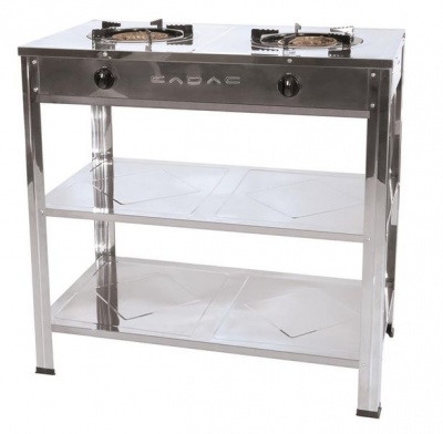 Photo of Cadac - 2 Plate King Stove - Stainless Steel