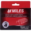Miles Galv Staples 18G T50 12mm x 1250 piecess Miles No4 Photo