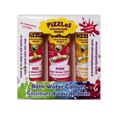 Photo of FiZZLeS 3-Pack Colourful Bath Magic for Kids