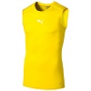 Puma Men's TB Sleeveless T-Shirt - Cyber Yellow Photo