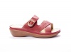 Viauno Women's V21623-18 Sandals - Burgundy Photo