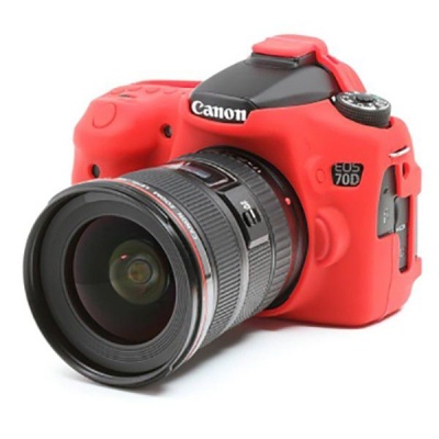 Photo of Canon easyCover PRO Silicon Camera Protective Case for 70D Red - ECC70DR