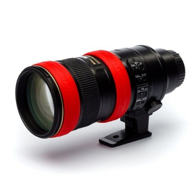 Photo of EasyCover Silicon Lens Protector - Lens Ring - Red