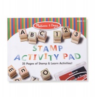 Melissa Doug Melissa Doug Wooden ABC Activity Stamp Set