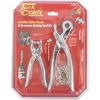 Tork Craft Leather Hole Punch & Grommet Setting Tool Kit Photo