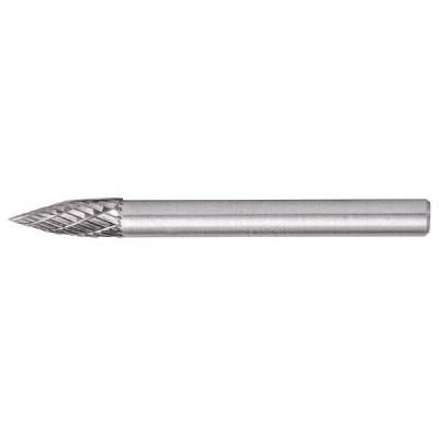 Photo of Tork Craft Rotary Burr Tungsten 6x18x6mm Conical Curve