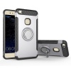 Magnetic Kickstand Ring Stand Armor Case for Huawei P10 Lite Silver Photo