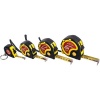 Tork Craft Measuring Tape Set 4 Piece Me06316 Me06519 Me0625 1M 3M 5M & 8M Photo