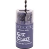 Tork Craft Drill Bit 18 Set Combo Wood Masonry HSS In Plastic Container Photo